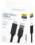 Pikkukuva 3 / 3: Platinet cable USB-C - USB-C 5A 100W 2m, black (45579)