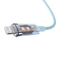 Miniatyrbillede 10 af 10: Fast Charging cable Baseus USB-C to Lightning  Explorer Series 2m, 20W (blue)