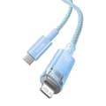 Miniatyrbillede 1 af 10: Fast Charging cable Baseus USB-C to Lightning  Explorer Series 2m, 20W (blue)