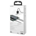 Miniatyrbilde 8 av 11: Baseus Rapid Series 3-in-1 cable USB-C For M+L+T 20W 1.5m Black