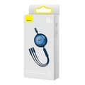 Miniatyrbild 2 av 5: Baseus Bright Mirror 3, USB 3-in-1 cable for micro USB / USB-C / Lightning 66W / 2A 1.1m (Blue)