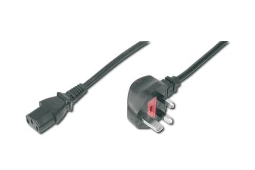 DIGITUS British power cable - BS 1363 male/IEC C13 female - 1.8 m
