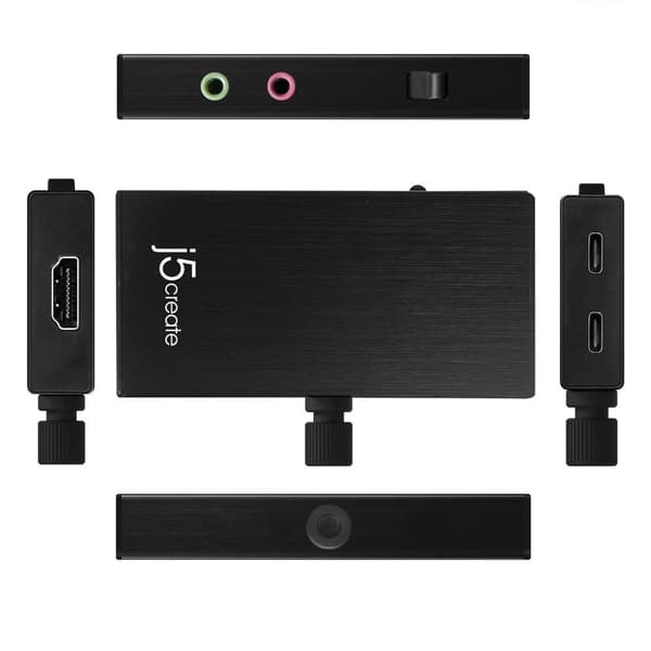 JVA02 Live Capture Adapter HDMI to USB-C with Power Delivery