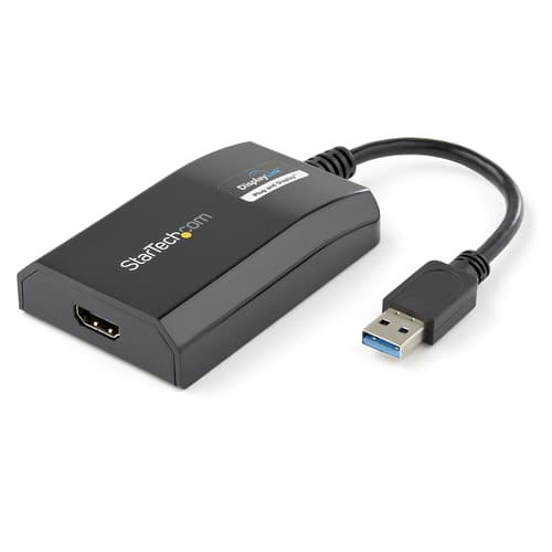 StarTech.com USB 3.0 to HDMI External Video Card Adapter - DisplayLink Certified - 1920x1200 - MultiMonitor Graphics Adapter - Supports Mac & Windows