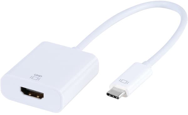Vivanco adapter USB-C - HDMI (45253) Hvid