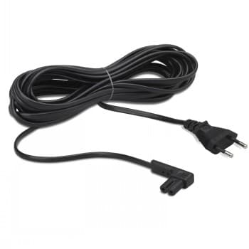 Flexson 5m Power Cable for Sonos One, One SL and Play:1, Single, Black