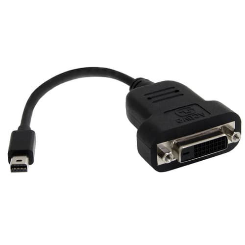 StarTech.com Mini DisplayPort to DVI Adapter - 1080p - Single Link - Active - Mini DP (Thunderbolt) to DVI Monitor Adapter (MDP2DVIS) - DVI adapter -
