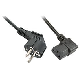 Lindy Stromkabel 30345 - Power plug / IEC C13 Socket - 2 m