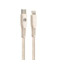 Miniatyrbillede 1 af 3: Tellur Green Data Cable Type-C To Lightning 2.4A PD20W 1m nylon Cream