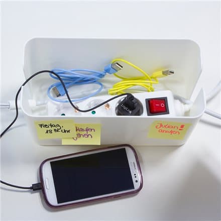 CUTIE cabluri LOGILINK, pentru gestionare cabluri, din plastic, white, "KAB0061"