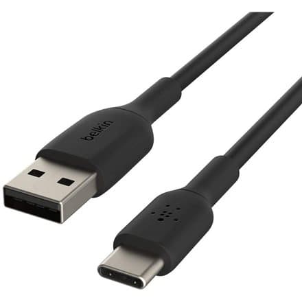 Belkin CAB001BT2MBK USB cable 2 m USB A USB C Black