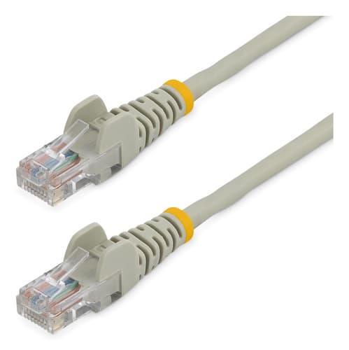 0.5M GRAY CAT5E CABLE SNAGLESS