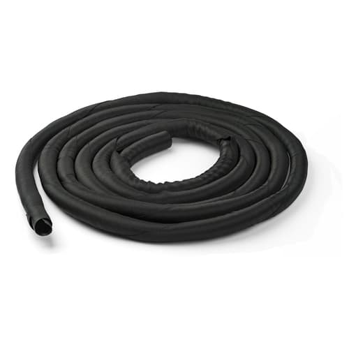 StarTech.com 15' / 4.6 m Cable Management Sleeve - Trimmable Fabric - Cord Concealer - Wire Hider - Cord Organizer (WKSTNCM2) cable concealer