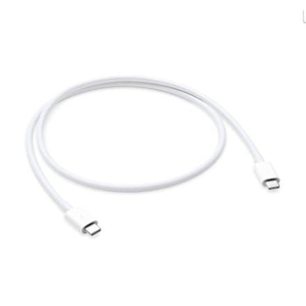Apple cable Thunderbolt 3 USB-C 0.8m