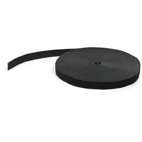 StarTech.com 50ft. Hook and Loop Roll - Cut-to-Size Reusable Cable Ties ...