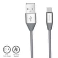 Miniatyrbild 2 av 3: Orsen S32 Micro Data Cable 2.1A 1.2m grey