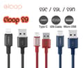 Miniatyrbild 4 av 4: Orsen S9M USB A and Micro 2.1A 1m black