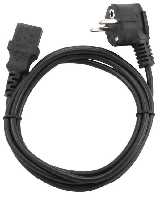 Gembird PC-186 power cable Black 1.8 m CEE7/4 C14 coupler