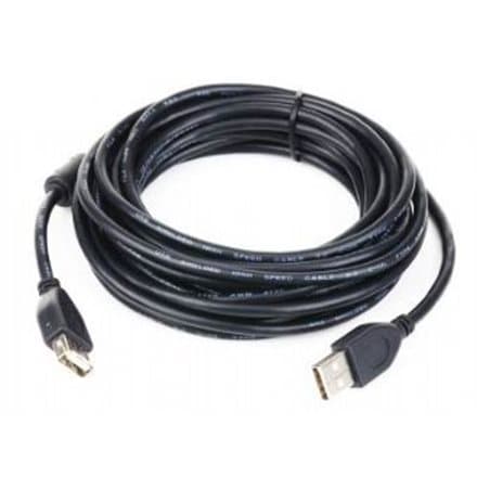 Kabelis Gembird USB Male - USB Female 4.5m Black