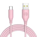 Miniatyrbillede 3 af 3: Tellur Silicone USB to Type-C Cable 3A 1m Pink