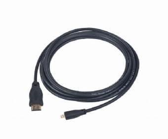 Gembird 1.8m HDMI-M/micro HDMI-M HDMI cable HDMI Type A (Standard) HDMI Type D (Micro) Black
