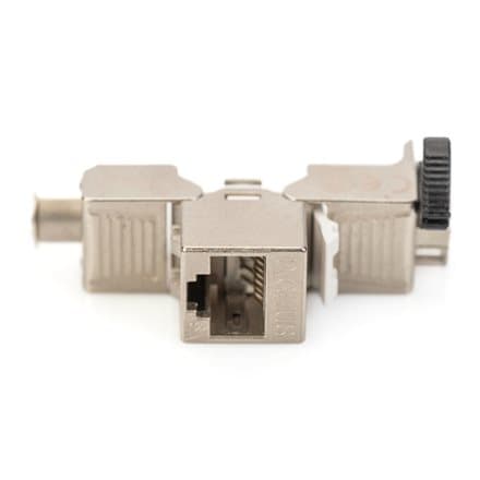 Moduł Keystone RJ45 (8P8C) kat. 6A STP, LSA, beznarzędziowy