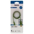 Miniatyrbillede 3 af 3: Hama Flexi-Slim Charging/Data Cable, USB Type-C - USB 2.0, 0.75 m, turtle green