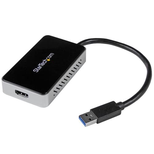 USB 3 TO HDMI W/ USB HUB/. Sort