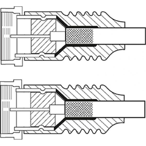 Goobay F-han - F-han-koaksialkabel, 5 m