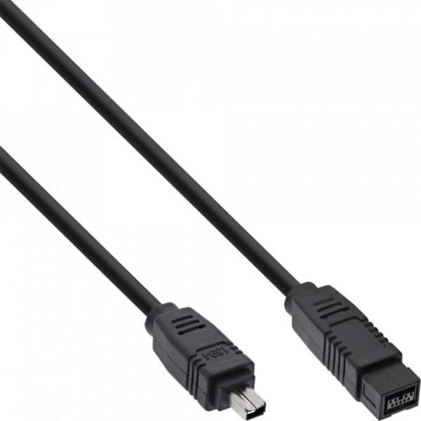 InLine IEEE1934a/IEEE1394b -kaapeli 9/4-pinniä, 1 m
