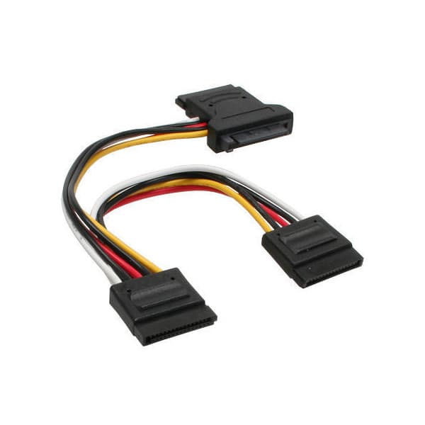 InLine SATA strømadapterkabel