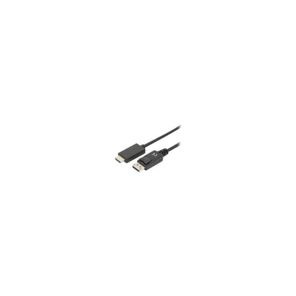 DIGITUS DisplayPort adapter cable - DP male/HDMI type-A male - 1 m
