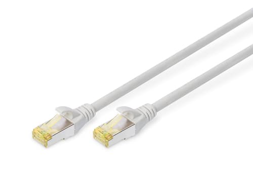 DIGITUS patch cable - 1 m - gray