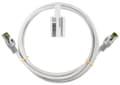 Miniatyrbild 4 av 5: LAN Patchcord CAT 8.1 GHMT S/FTP-kabel, vit, 0,25 m