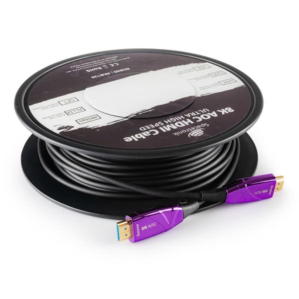 UHS AOC HDMI 2.1 optisk kabel SH-OX250 25 m