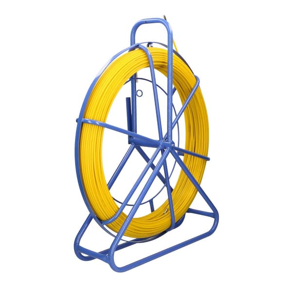 Extralink Pilot 4,5mm 75m | Fjernbetjening til at trække kabler | FRP glasfiber, dia. 4,5 mm, længde 75 m, gul