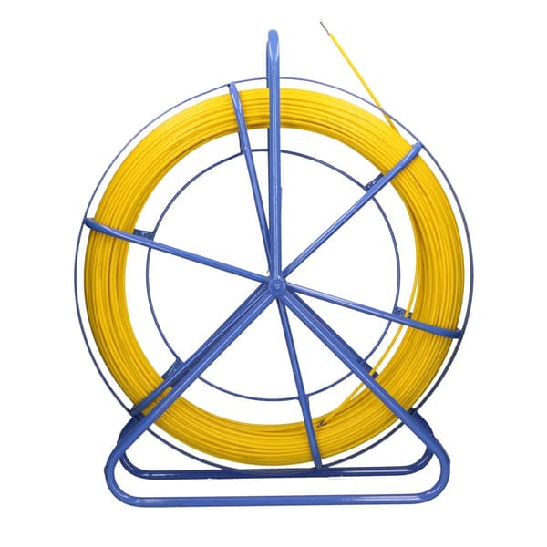 Extralink Pilot 3,8mm 15m | Fjernbetjening til at trække kabler | FRP glasfiber, dia. 3,8 mm, længde 15 m, gul