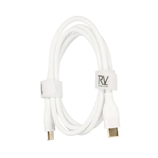 USB C till USB C Kabel Rvleon - 1 Meter Vit