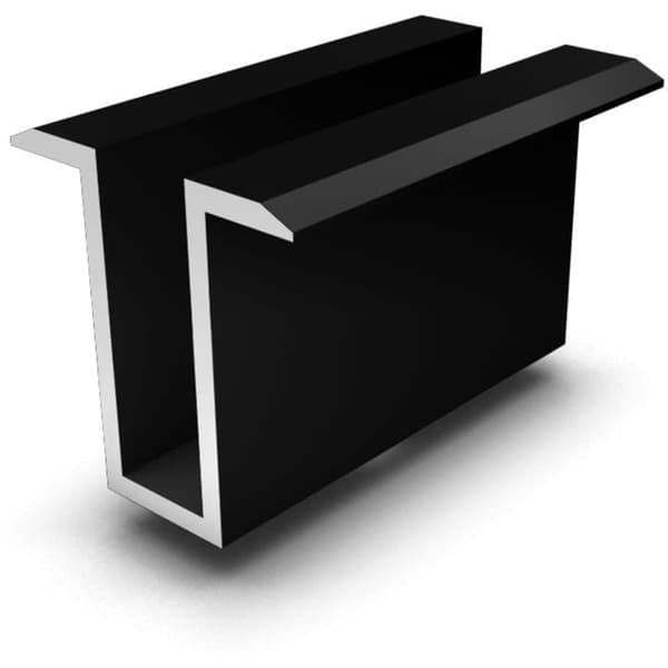 K2 Middle Clamp, black anodized