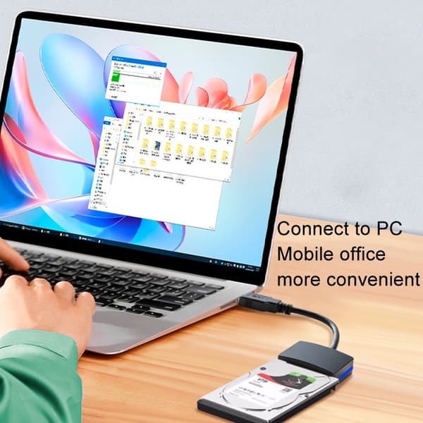 SATA til USB 3.0-kabel til 2,5" harddisk med høj overførselshastighed