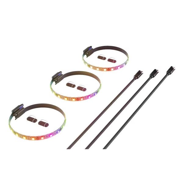 Hyte Rgb Ls30 2np Rgb Led -nauha Ohjaimella