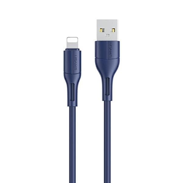 USAMS Cable U68 Lightning 2A Pikalataus 1m sininen/sininen SJ500USB03 (US-SJ500)