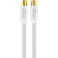 Pikkukuva 1 / 2: Profinity 135 dB -antennikaapeli, 3 m, valkoinen