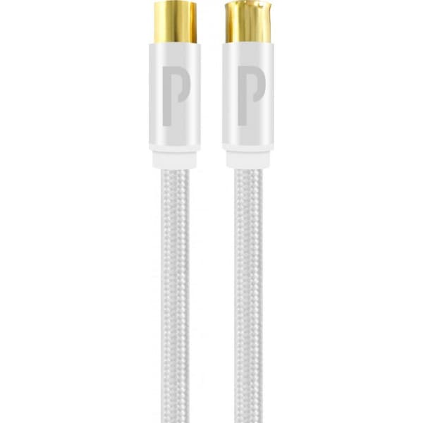 Profinity 135 dB -antennikaapeli, 3 m, valkoinen