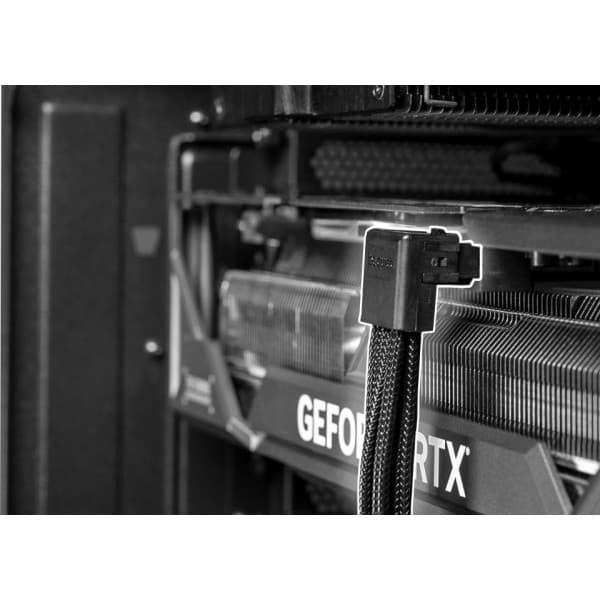 be quiet! 12V-2x6 / 12VHPWR 90° -kaapeli