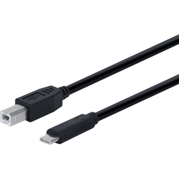 Fuj:tech USB-C - USB-B kaapeli, 1m