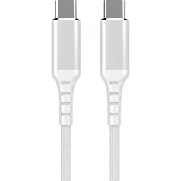 Fuj:tech USB-C - USB-C kabel, 3m, vit