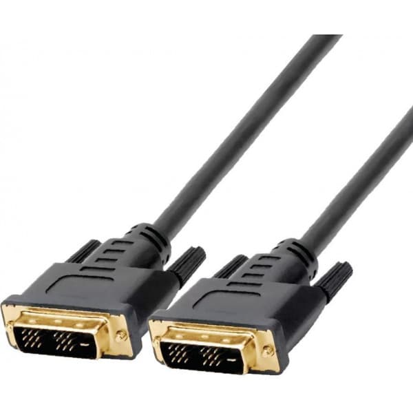Fuj:tech DVI-I Single Link -monitorkabel, 2 m