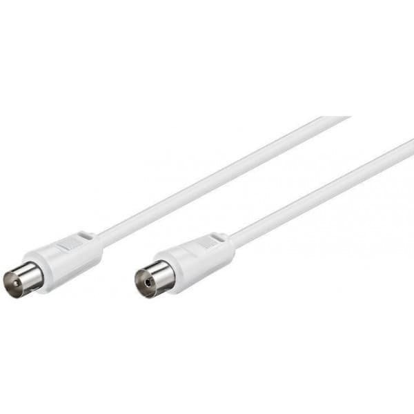 Fuj:tech antennikaapeli, 3 m, valkoinen
