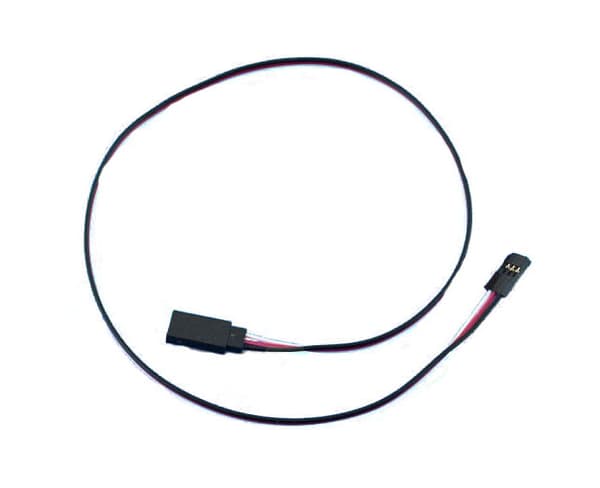 Servoförlängningskabel 45 cm FUTABA - 0,13mm2 26AWG - platt - MSP